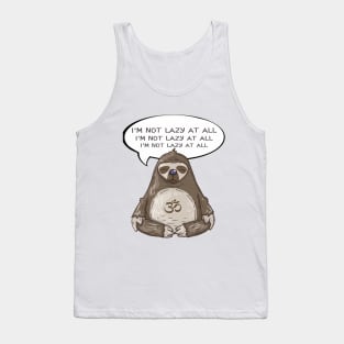 Sweet Sloth. Affirmation Sloth. Tank Top